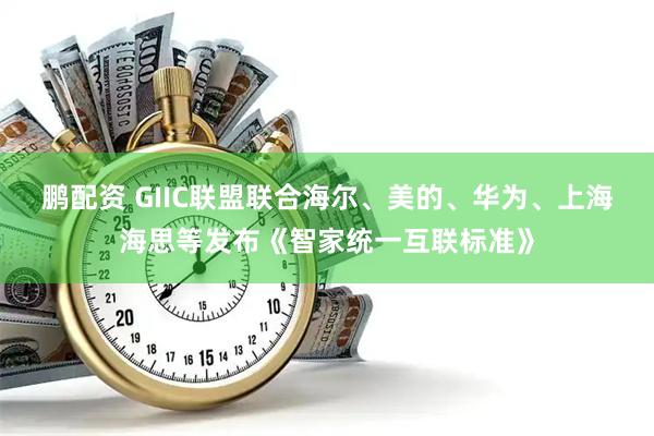 鹏配资 GIIC联盟联合海尔、美的、华为、上海海思等发布《智家统一互联标准》