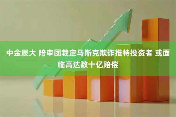 中金辰大 陪审团裁定马斯克欺诈推特投资者 或面临高达数十亿赔偿