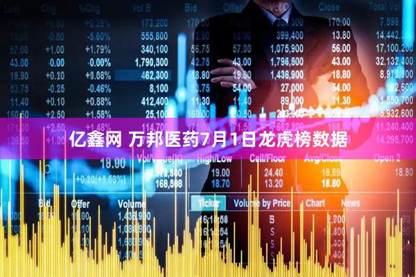 亿鑫网 万邦医药7月1日龙虎榜数据