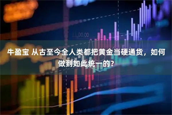牛盈宝 从古至今全人类都把黄金当硬通货，如何做到如此统一的？